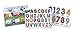 Melissa & Doug Wooden Peg Puzzles Set - Alphabet, Numbers, and Vehicles