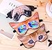 5 Pack Cute Animal Funny Sleep Eye Mask for Sleeping Cat Dog Soft Plush Blindfold Sleep Masks Eye Cover Eyeshade for Kids Girls Men Women Plane Travel Nap Night Sleeping Multicolored