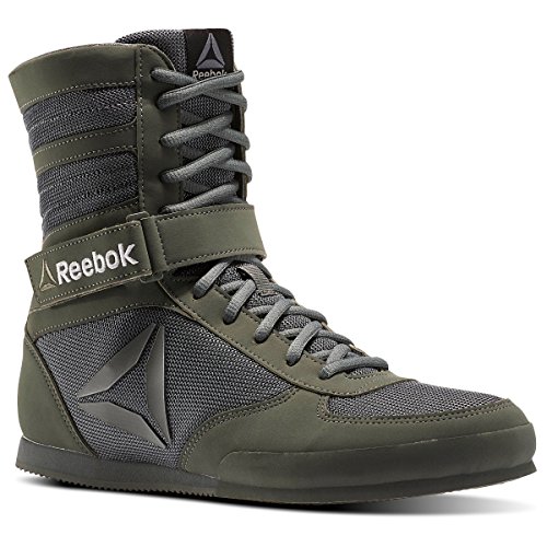 Reebok men s boot-buck boxing shoe, buck-ironstone/black, 13 m us