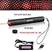 Tactical Green Hunting Rifle Scope Sight Laser Pen Demo Remote Pen Pointer Projector Travel Outdoor Flashlight LED Interactive Baton Funny Laser toy (Red Laser Pen)