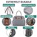 HSicily Large Insulated Lunch Bag, Reusable Lunch Box With Removable Shoulder Strap, Multi-functional Thermal Lunch Tote Cooler Bag for Women, Men
