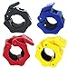 Greententljs 1 Inch Barbell Clamps Clip Quick Release Locking Barbells Pro Workout Weight Collar Clips Lock Weights Plates 1'' Diameter Standard Bar for Weightlifting Fitness Training
