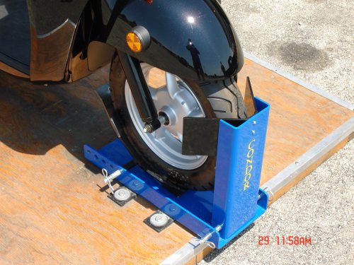 Condor Scooter/moped Wheel Chock Stay Tie-Down