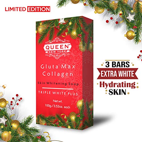 QUEEN NATURAL NEW YORK Gluta Max Natural Skin Renewal Whipp Soap(3