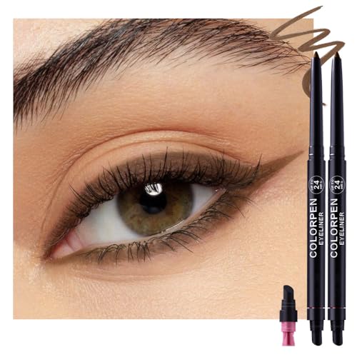 WanTuoluo 3-in-1 Retractable Eyeliner Pencil for Women, Built-... 51f2ZuVFevL