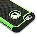 ULAK iPhone 6S Case,iPhone 6 Case, Knox Armor iPhone 6S 4.7 Case Shock Absorbing Hybrid Rugged Slim Cover Shell w/Plastic Outer & Rubber Silicone Inner Cover(Green)