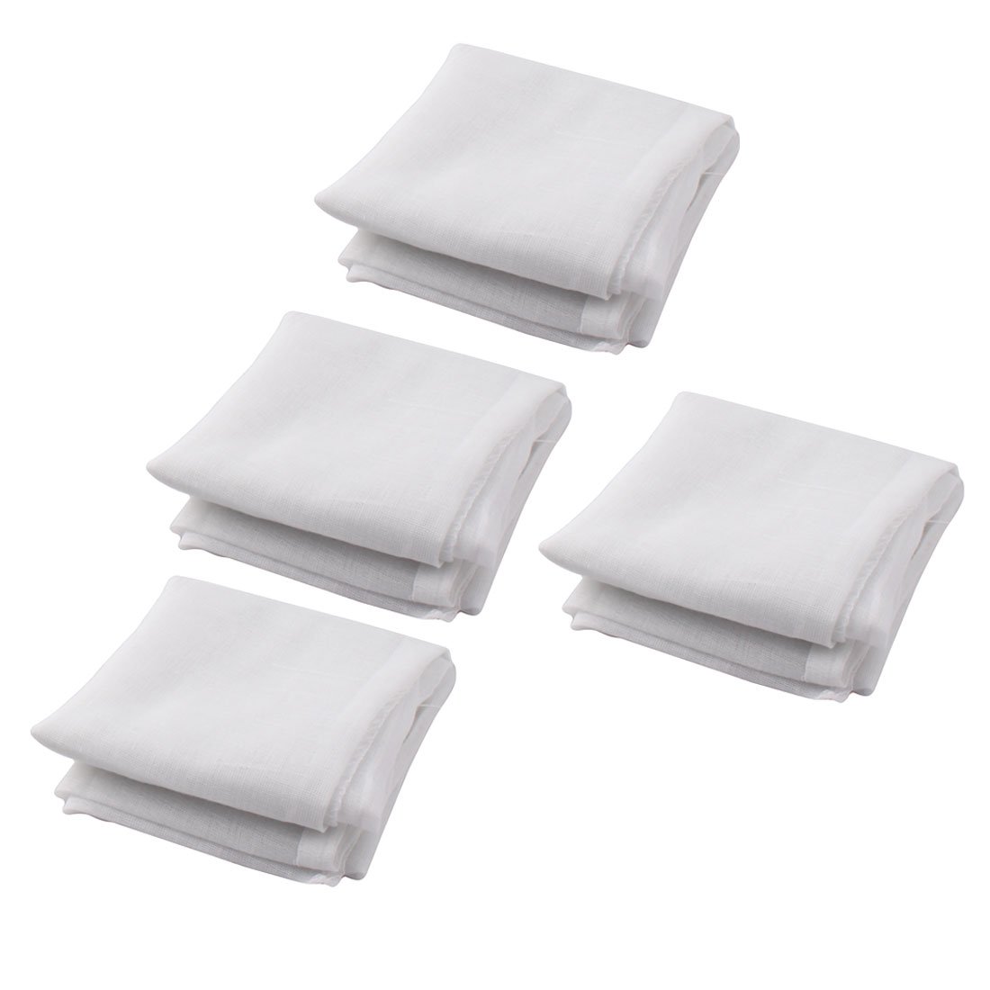 Sourcingmap Household Mesh Reusable Tea Drawstring Filter Strainer Cloth Bag 4 Pcs