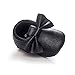 BENHERO Newborn Baby Boys Girls Soft Soled Tassel Bowknots Crib Infant Toddler Prewalker Moccasins Shoes（12cm, 6-12 Months Infant, 5107/Black