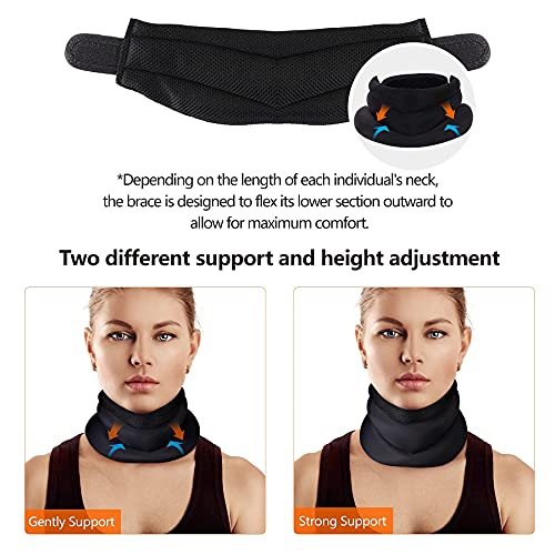 Heated Cervical Collar for Neck Pain Relief, Neck Support Brace for
