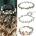 ElaDeco 216 Ft Artificial Vines Garland Leaf Ribbon Greenery Foliage Rattan Greek Wild Jungle Decorative Accessory Wedding Party Garden Craft Wall Decoration