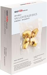 SousVideTools Vacuum Sealer Bags Pack 100 30cm x 40cm Embossed