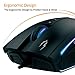 GAMDIAS Optical Gaming Mouse with Double RGB Streaming Light, HERA Software Supported, 8 Programmable keys, adjustable 1200 up to 7000 DPI, Weight Tunning System (ZEUS M1)