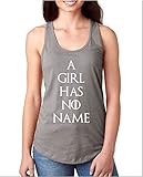 Game of Thrones A Girl Has No Name Tank Top, Racerback