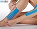 Green Kinesiology Tape Precut Roll - Bulk Jumbo Clinical Size Recovery Sports Athletic Injury Therapeutic Support PRO Physio Therapy (100 Strips: 10 in x 2 in / 25cm x 5cm) kt rocktape Rock-Tape Rock