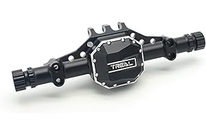 TREAL Alu# 7075 Axle Housing CNC Machined Billet Front Axle Housing for Element Enduro (Black)