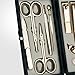 World No. 1. Three Seven (777) Travel Manicure Grooming Kit Nail Clipper Set (10 PCs, TS-2100BG), MADE IN KOREA, SINCE 1975.