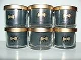 Bath & Body Works Black Tie Mini Candle 1.3oz - Lot of 6 Without Lids