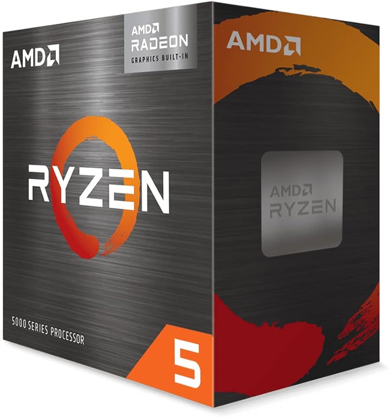 AMD Ryzen 5 5600G CPU Processor 6 Cores 12 Threads AM4 Radeon Graphics 4.4GHz