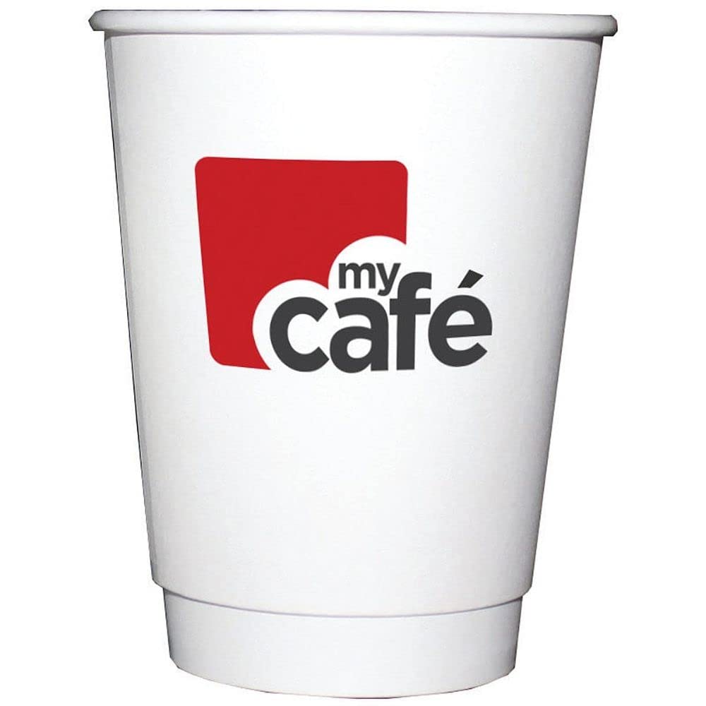 Mycafe 12Oz Double Wall Hot Cups (Pack of 500) HVDWPA12V