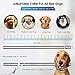 WIEZ Dog Fence Wireless & Training Collar Outdoor 2-in-1, Electric Wireless Fence for Dogs w/Remote, Adjustable Range Control, Waterproof Reflective Stripe Collar, Harmless for All Dogsthumb 3