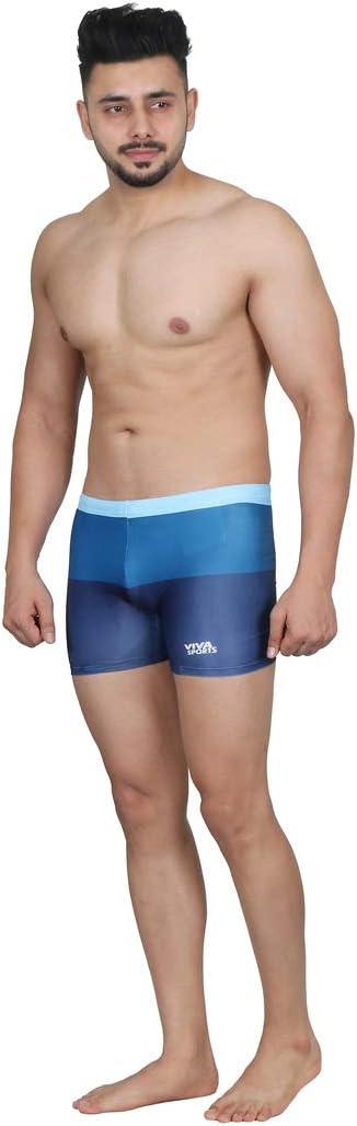 VIVA Sports VST-010-M Nylon Trunks, Medium (Multicolour)