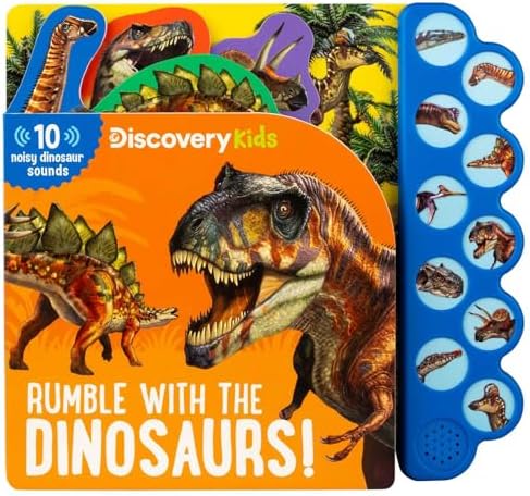 Amazon.com: Discovery: Roar with the Dinosaurs! (39-Button Sound