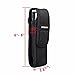 XTAR Flashlight Pouch Holster Holder for FENIX UC30 UC35 E35 Surefire G2 6P E2L UltraFire 501B 502B XTAR TZ20 Black, 2 Pack