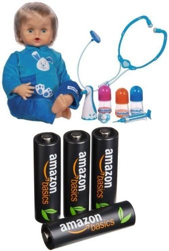 Pack Cicciobello Bobo 4 Piles Amazonbasics Aa Rechargeables Amazon Fr Jeux Et Jouets