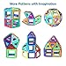 MEIGO Magnetic Blocks - Kids Magnetic Building Tiles Set STEM Educational Magnet Toys for Toddlers (30pcs)