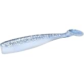 Lunker City Fishing Shaker 3.25" Swimbait Soft Plastic Bass Walleye Lure Saltwater Swimming Tail Action Pike Swim Bait, 7 Per Bag, Made in The USA