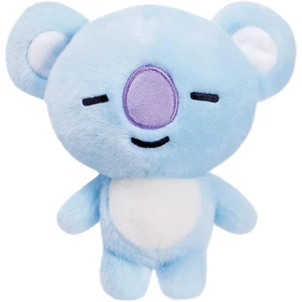 AURORA, BT21 Official Merchandise, KOYA Soft Toy, 18 cm, Blue
