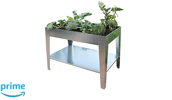 Geiger Metallbau BioDesign cama elevada Palatino 100x60x80 cm ...