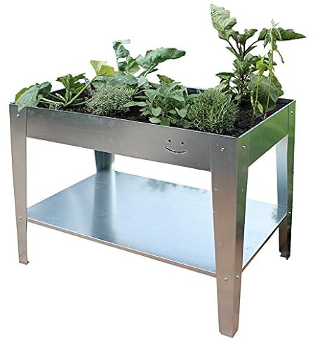 Geiger Metallbau BioDesign cama elevada Palatino 100x60x80 cm ...