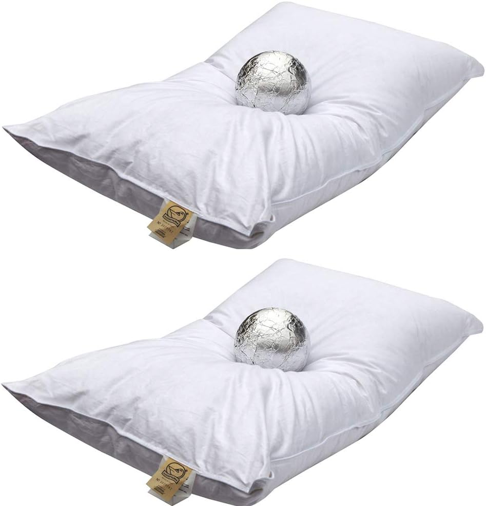 OverCloud™ Cuscini In Piuma D'Oca King Size - Morbidezza Media, Modello M