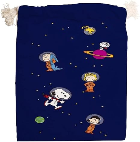 Amazon スヌーピー 宇宙 巾着袋 給食袋 収納袋 小物入れ トラベルポーチ コップ袋 中 こども お弁当 保育園 男の子 女の子 おしゃれ かわいい キャラクター x25cm ランチバッグ ランチ巾着 ランチベルト オンライン通販