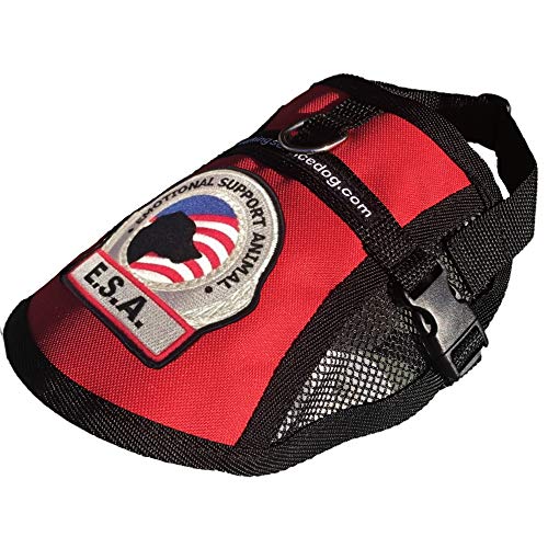 Premium Emotional Support Dog Vest ESA Dog Vest Mesh Cooling Panel
