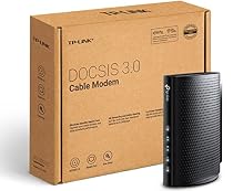 TP-Link DOCSIS 3.0 343Mbps High Speed Cable Modem, 8x4, Certified for Comcast/XFINITY, Spectrum, Time Warner Cable, Charter, Cox, (TC-7610-E) - Amazon Certified Frustration Free Packaging