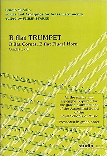 Amazon Com Scales And Arpeggios B Flat Trumpet Grades 1 8 Scales And Arpeggios For Brass Instruments Books