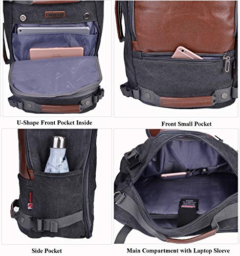 witzman canvas backpack