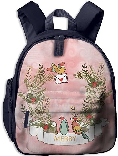 Joy!Cardinaltake A Gift And Merry Christmas Childrens'bag Toddler Preschool Backpack Children DesignBackpacks School Bag