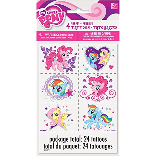 My Little Pony Tattoos, 24ct