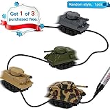 Magic Inductive Truck [Follows Black Line] Magic Toy Car for Kids & Children (Tank)