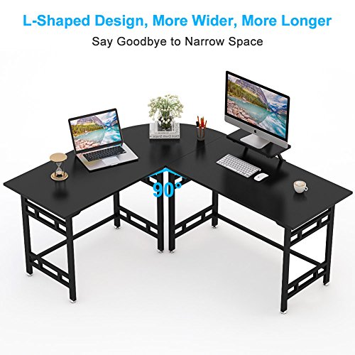 Tribesigns 67 inch Large Modern LShaped Desk Corner Computer Office