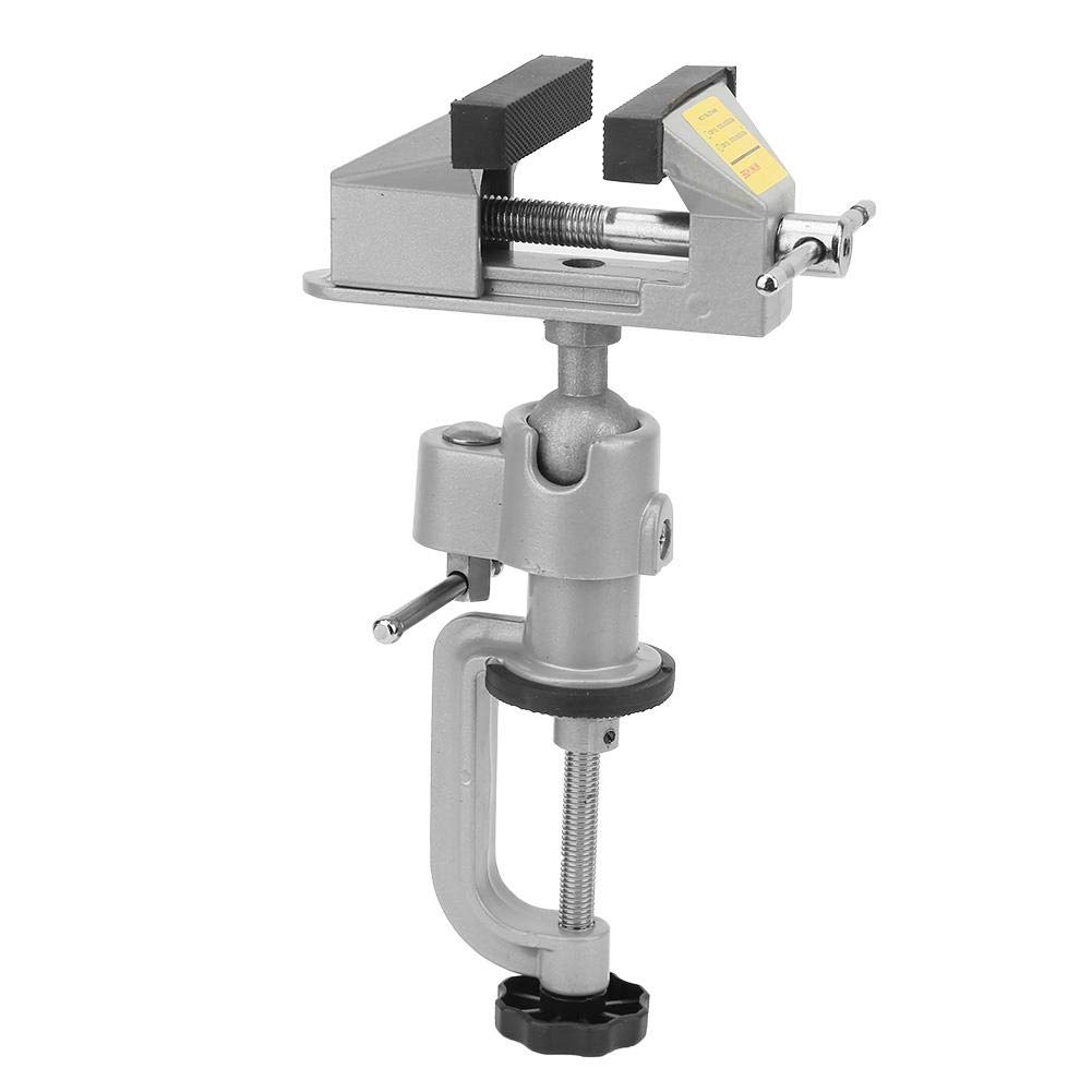 Universal Bench Vise High Grade Aluminum Alloy Rotatable 360-Degree Household Tabletop Vice Mini Table Clamp Workbench Vise