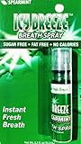 Icy Breeze Breath Spray, Instant Fresh Breath, Spearmint, 0.3 Fl Oz