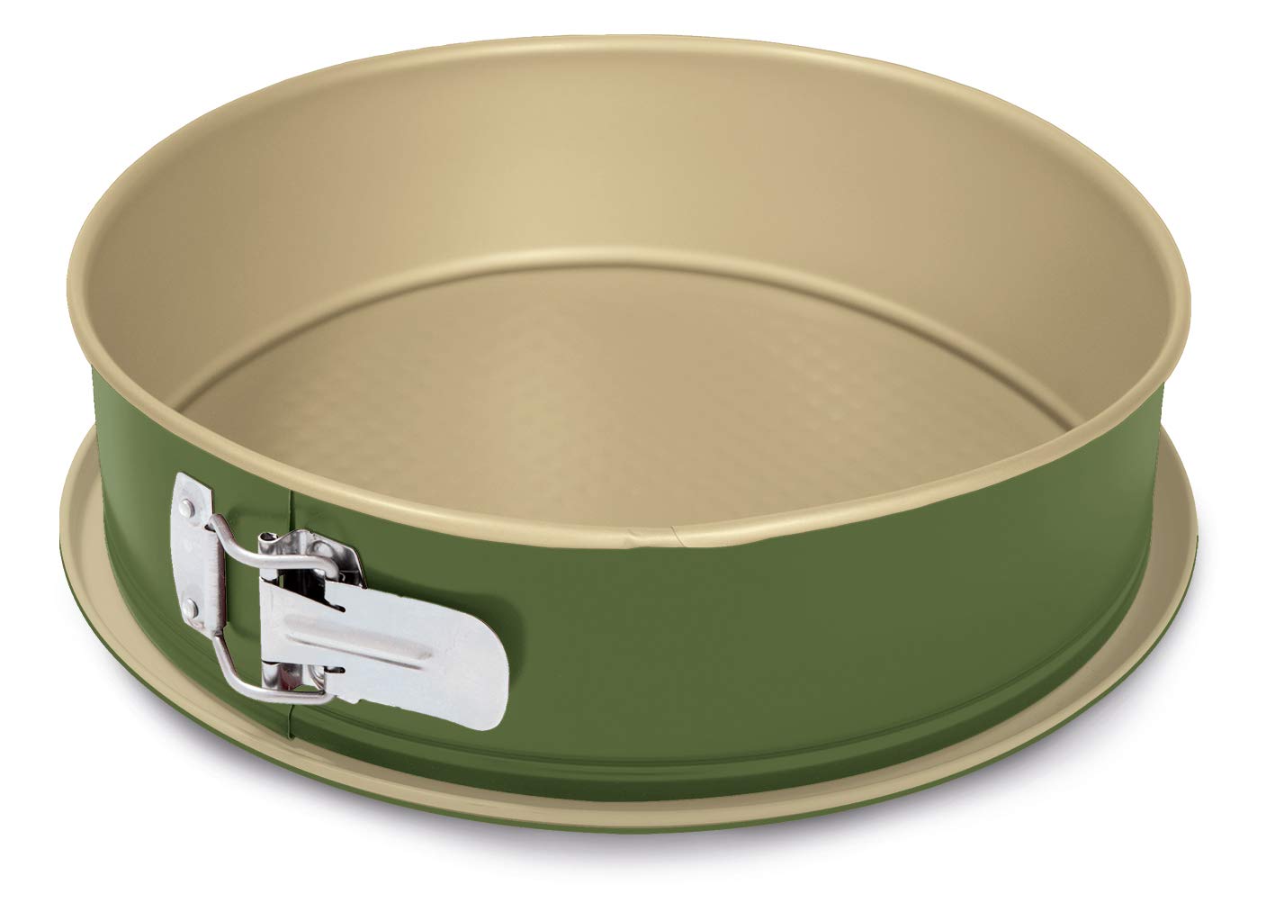 Guardini Bnat 1 Bottom 24 cm drip Tray, Steel with Non-Stick Coating Based on Carnauba Wax, Green/Beige