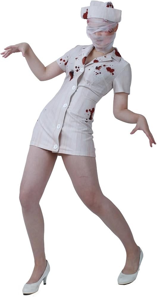 Miccostumes Women's Silent Hill Nurse Cosplay Costume
