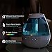 Tekjoy Cool Mist Humidifier, Premium Ultrasonic Humidifiers 7 Night Light Bedroom Baby, Whisper Quiet, Auto Shut-Off, 360° Nozzle, Touch Panel, Timer, Filterless Vaporizer (H1)