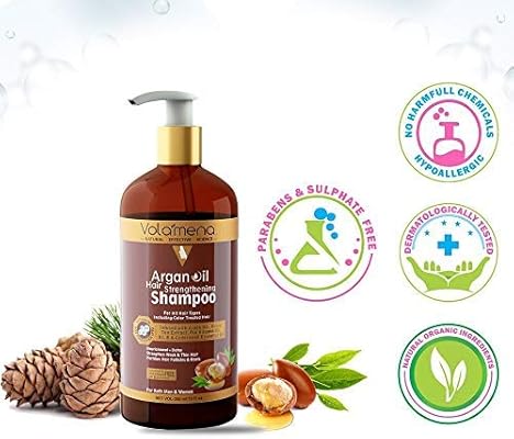 volamena argan oil hair straightening shampoo