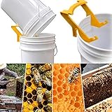 CURE SECRET Honey Bucket Holder Beekeeping Frame Grip Rack Beekeepers Plastic Lift Tools